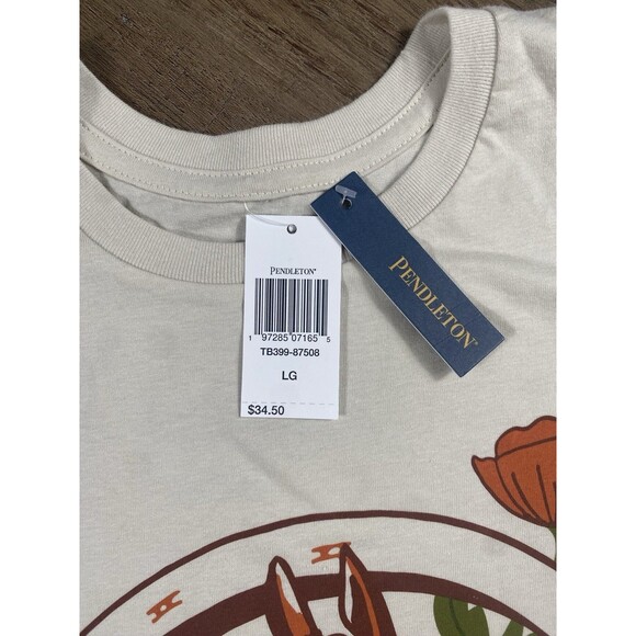 NWT Pendleton graphic Horse Tee Women’s Large - Picture 2 of 4